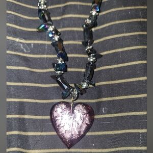 Magnetic Heart Pendant Necklace